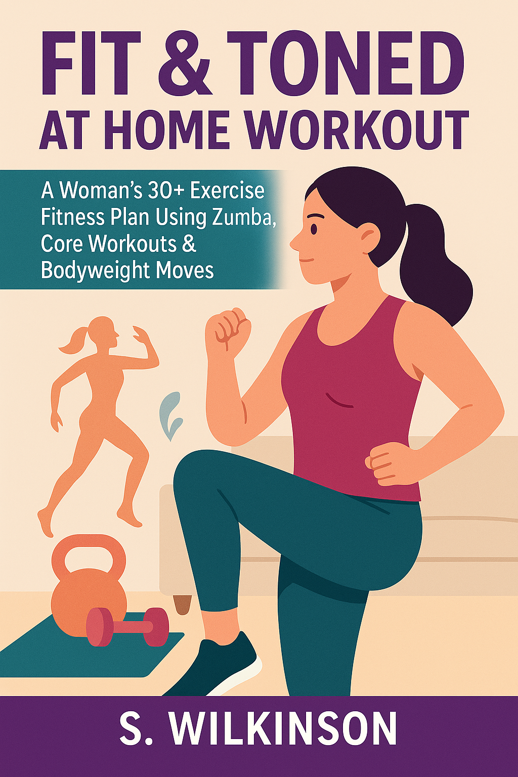 home workout book cover